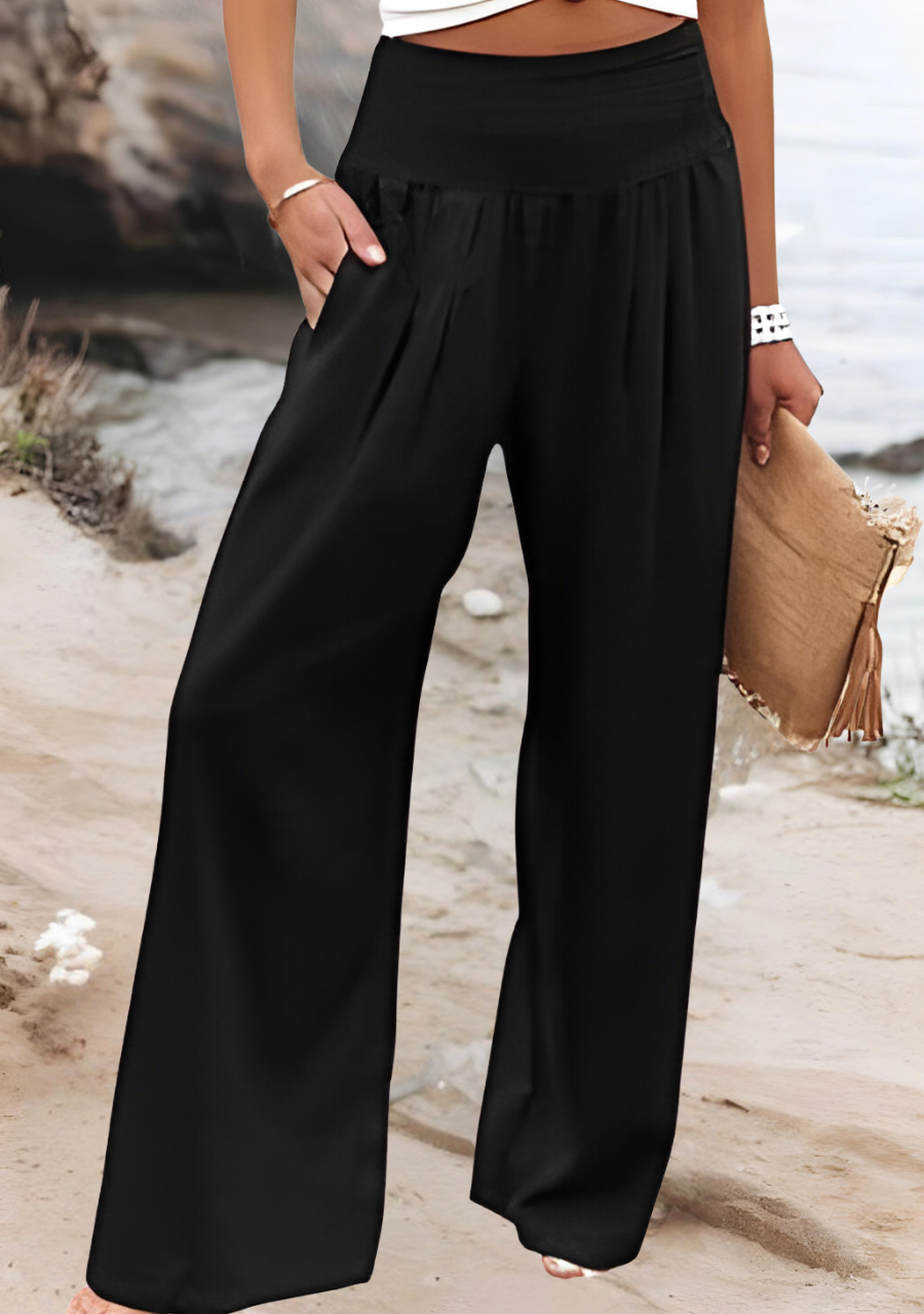 Ornella | Pantalones de Pierna Ancha