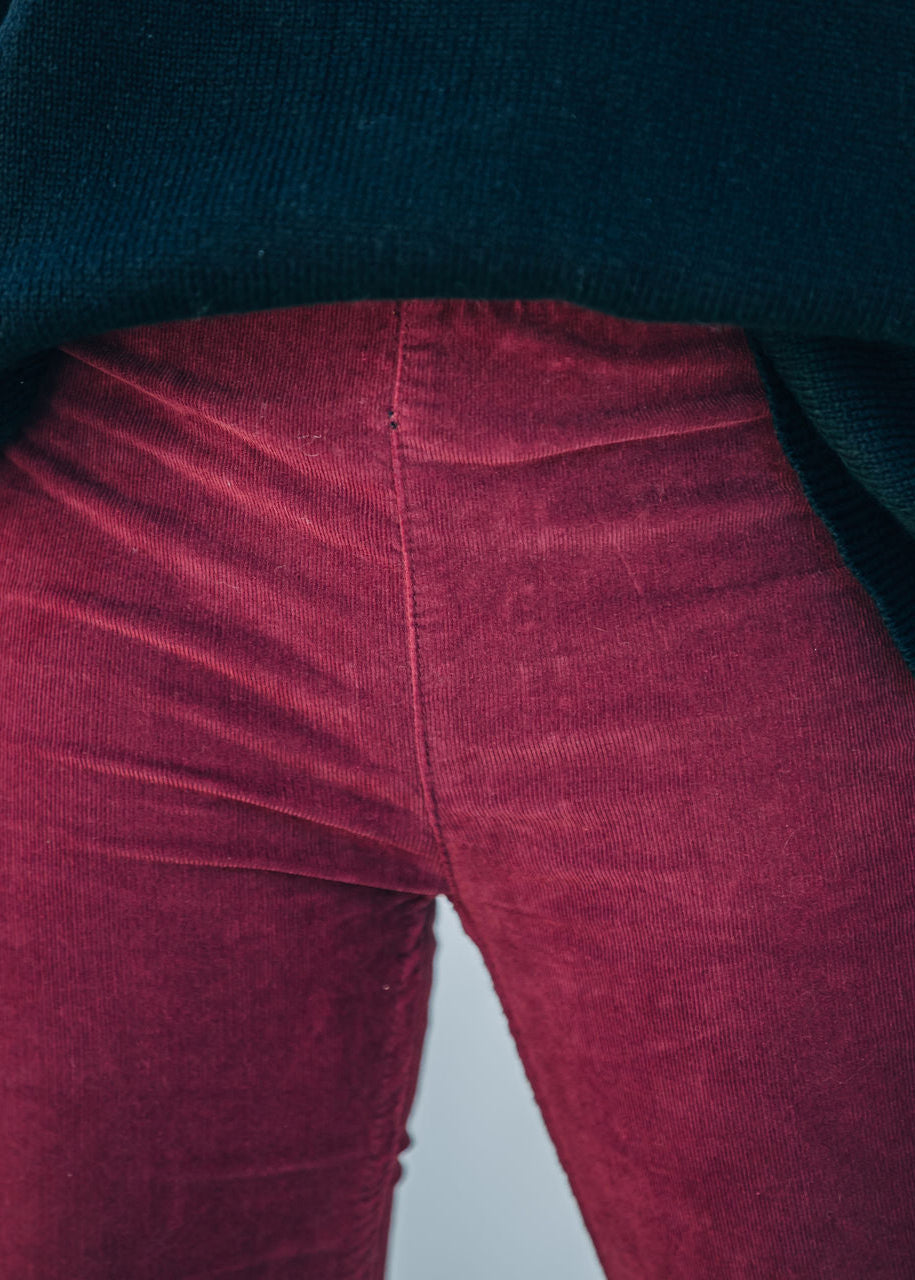 CHLOE | Pantalones acampanados de pana