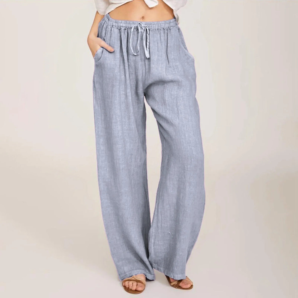 Zara | Pantalones Anchos Sin Esfuerzo