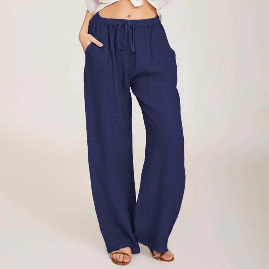 Zara | Pantalones Anchos Sin Esfuerzo