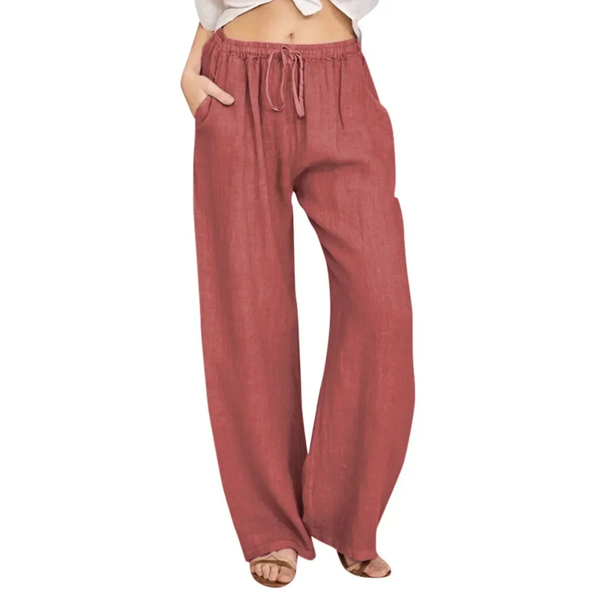 Zara | Pantalones Anchos Sin Esfuerzo
