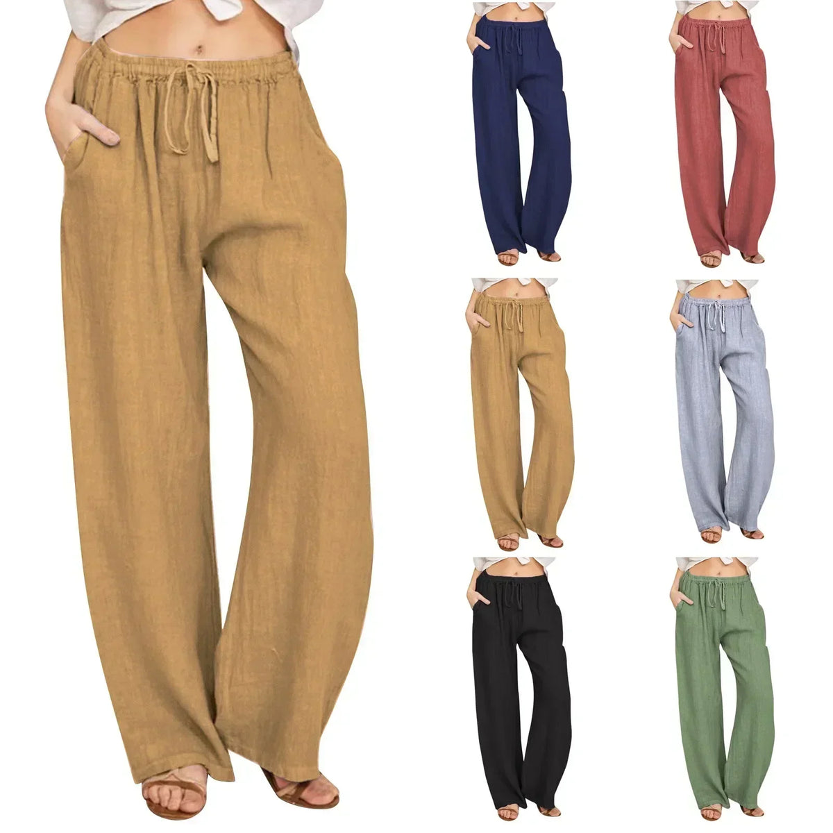 Zara | Pantalones Anchos Sin Esfuerzo