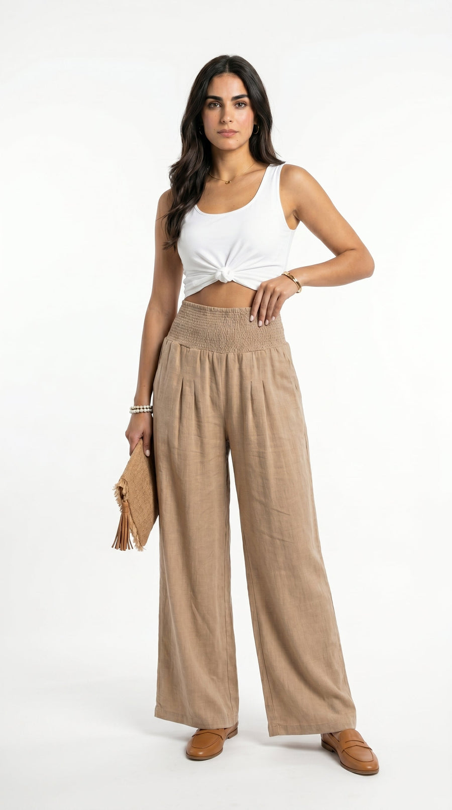 Ornella | Pantalones de Pierna Ancha