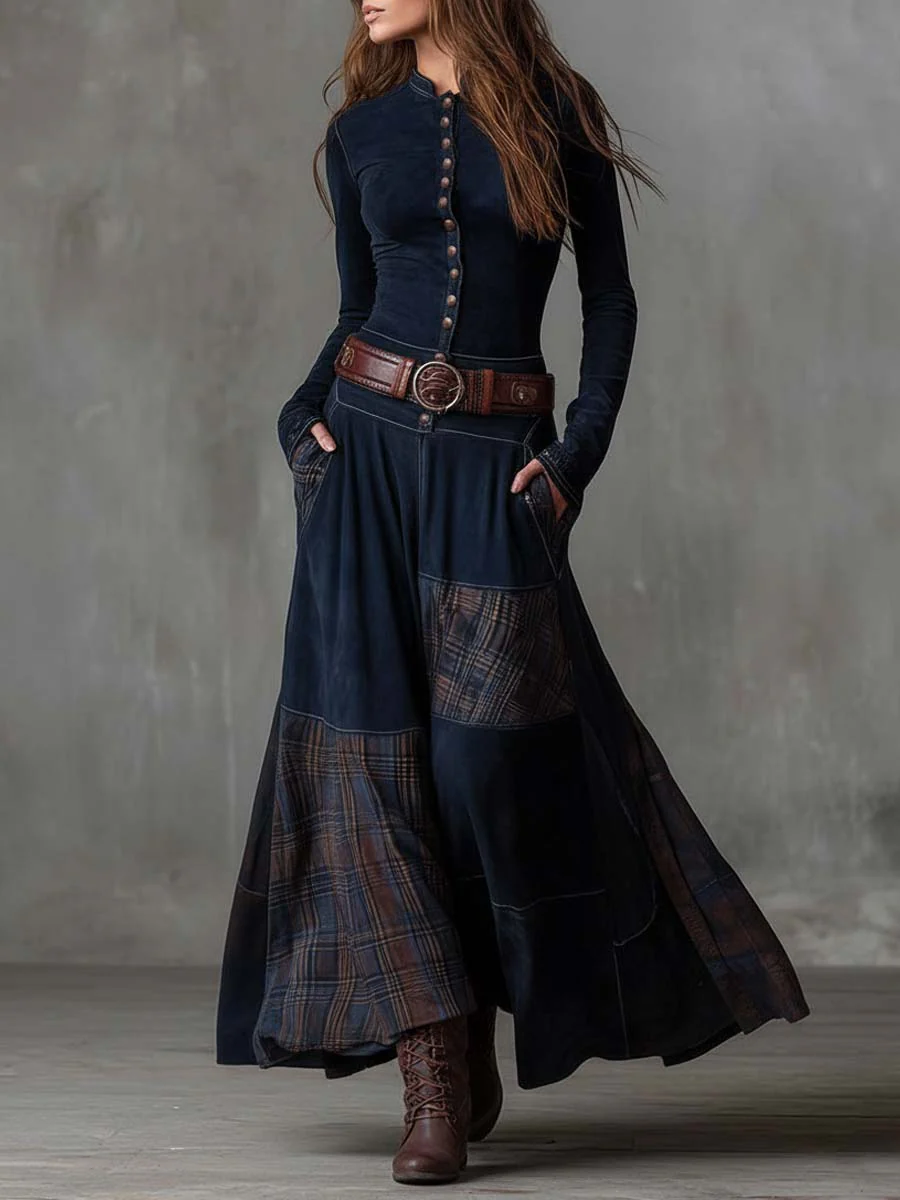 Vestido de ante Azucena