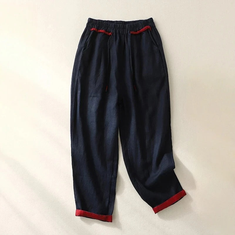 Mila | Pantalones con Cuerda Sin Esfuerzo