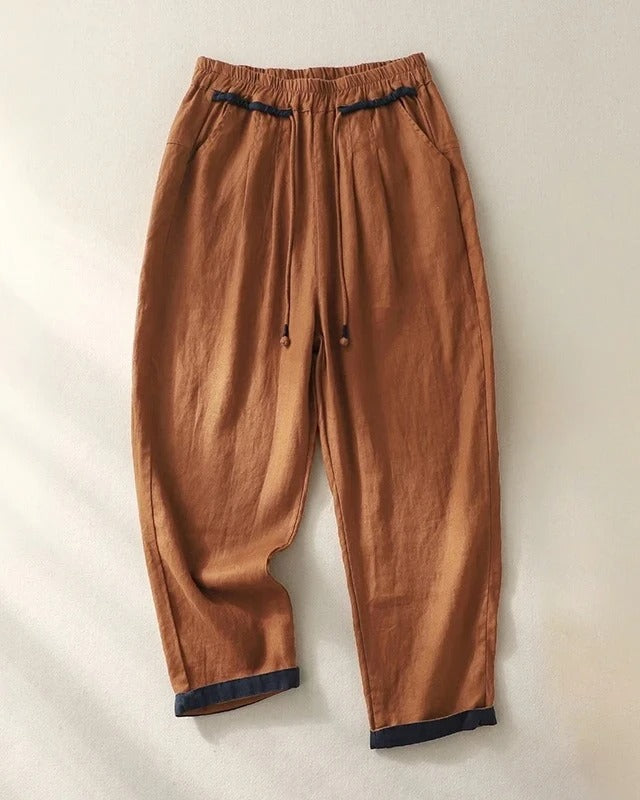Mila | Pantalones con Cuerda Sin Esfuerzo