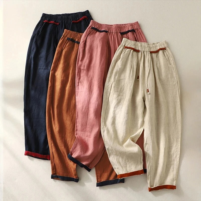 Mila | Pantalones con Cuerda Sin Esfuerzo