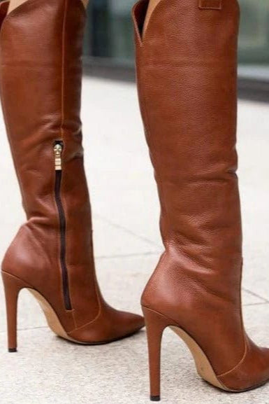 VALENTINA | Botas con tacón de aguja
