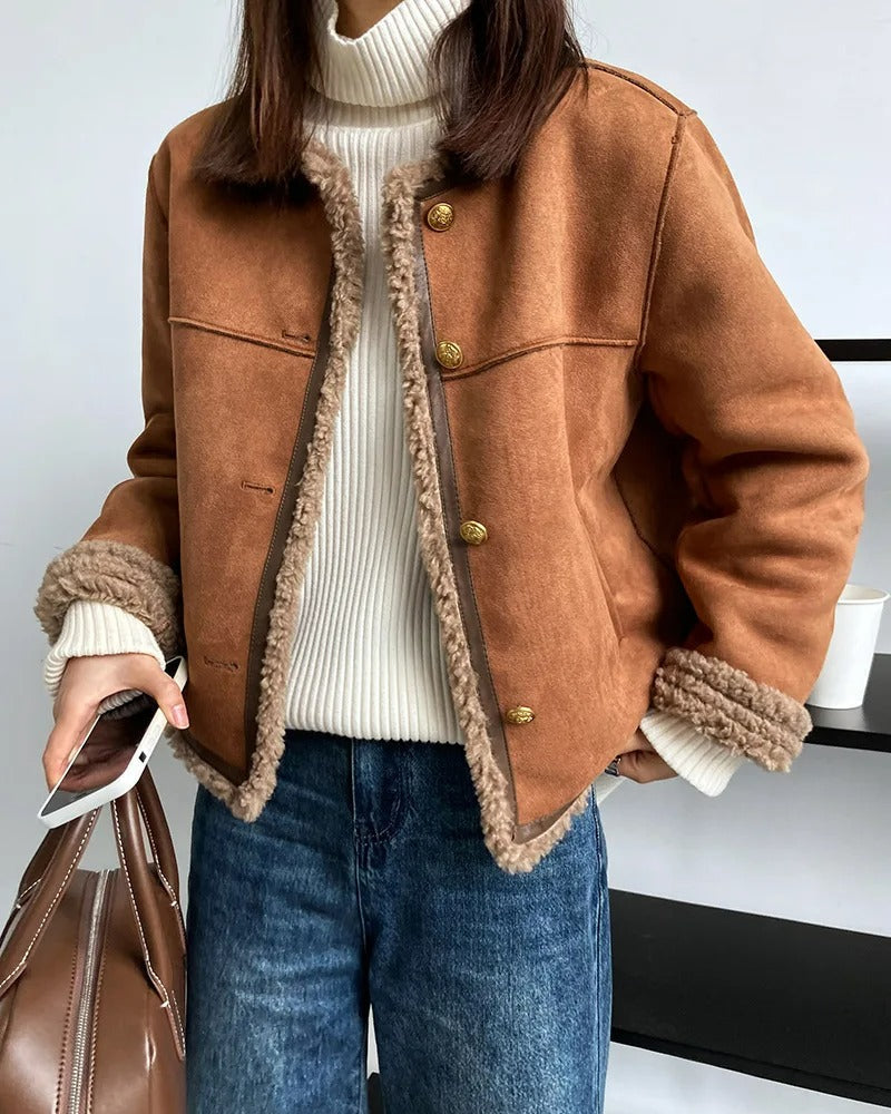 CORA | Chaqueta de piel de oveja