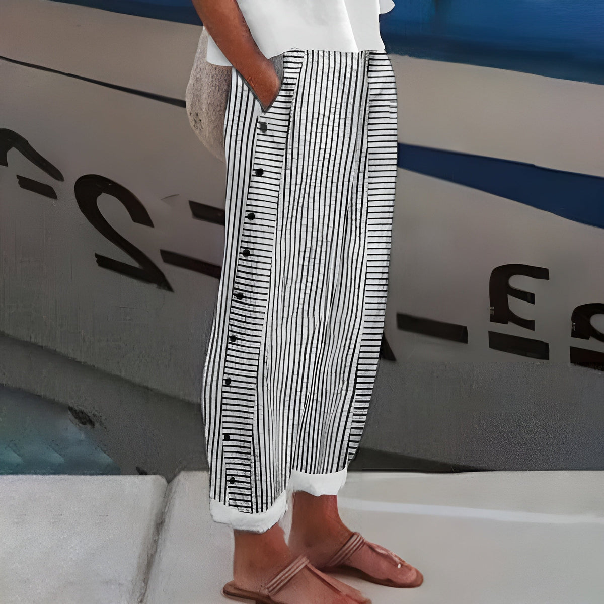 Ellen | Pantalones de Lino