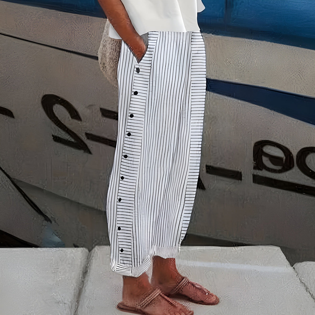 Ellen | Pantalones de Lino